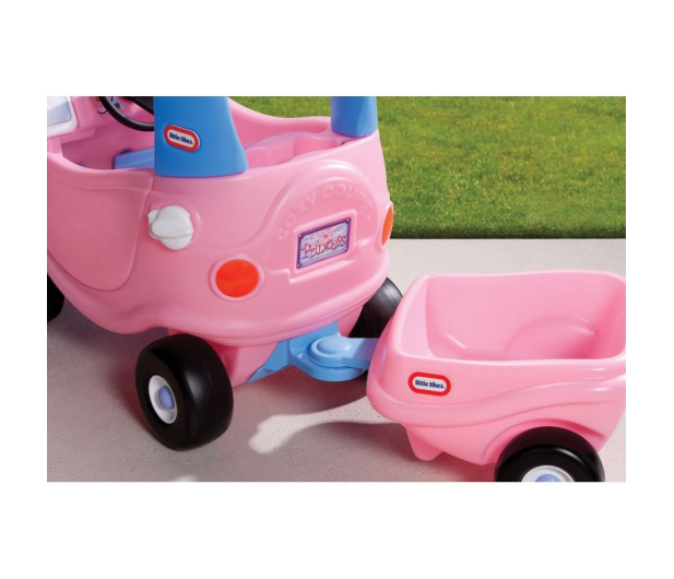 Little Tikes Cozy Coupe Przyczepka Księżniczki różowa - 421853 - zdjęcie 5